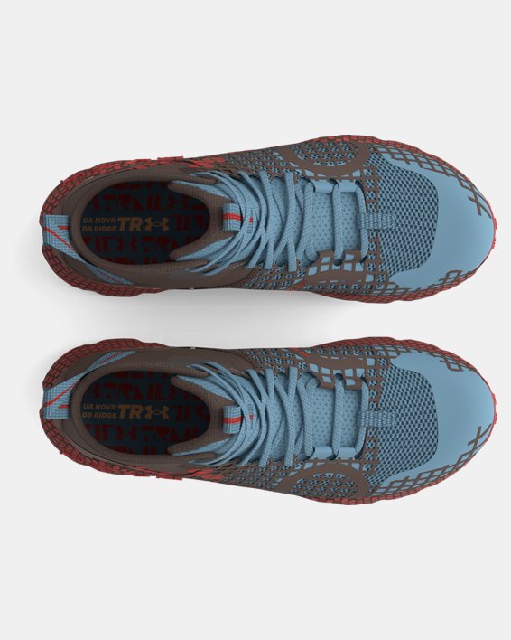 Men's UA HOVR™ Ridge Trek Waterproof Trail Shoes, Blue, pdpMainDesktop image number 2